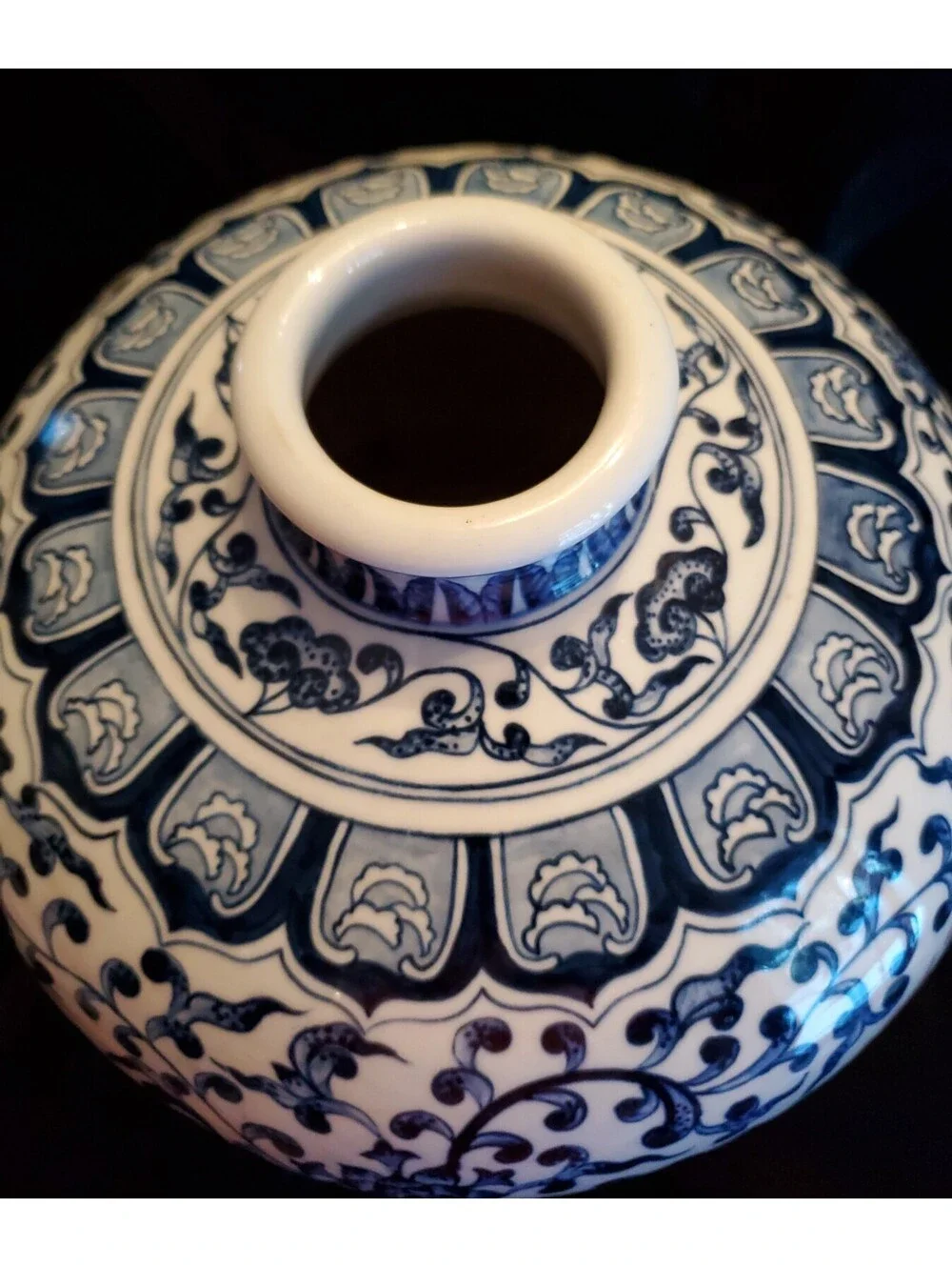 Large,vtg Asian Dragon Vase
